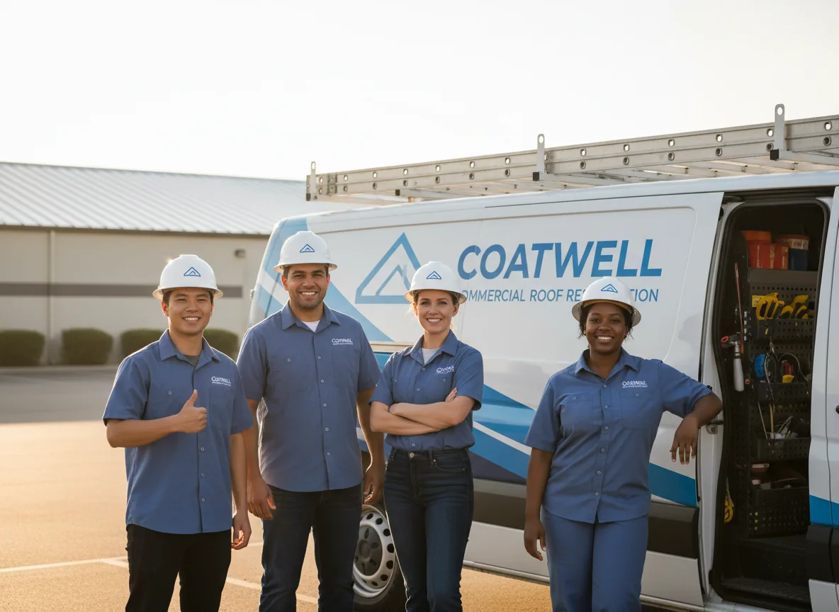 Commercial roof coating company in Alpha, OH